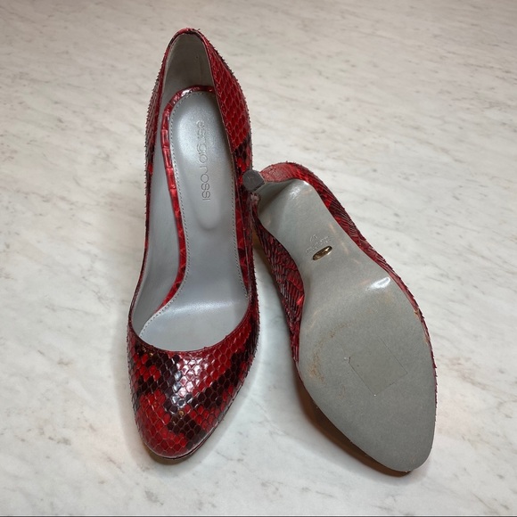 Sergio Rossi Python Heel - Picture 5 of 10